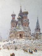 Nikolay Nikanorovich Dubovskoy Church of St. Basil. Germany oil painting artist